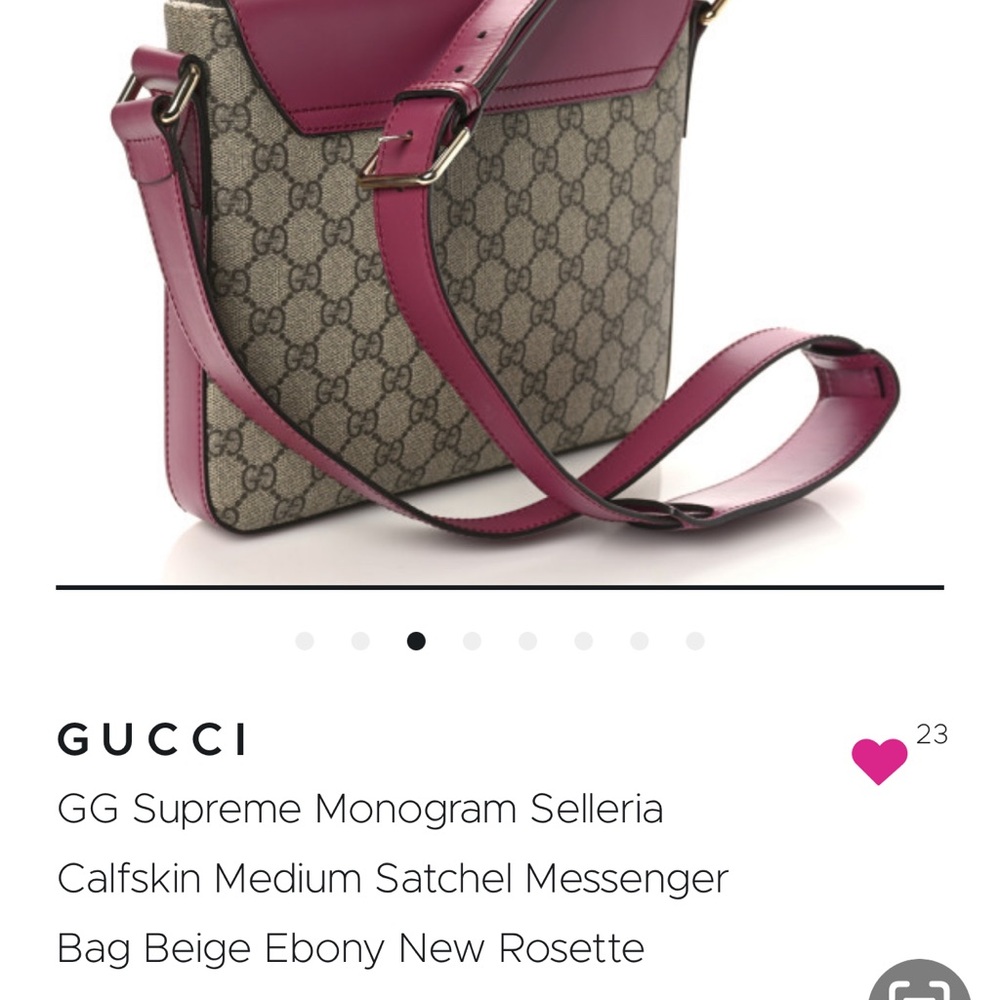 Authentic Gucci Crossbody Purse
